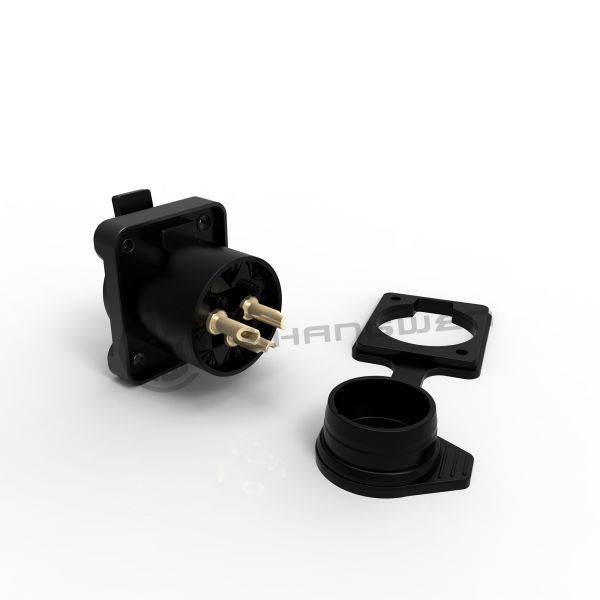 Audio XLR 3 Pin Male Female Plug Connector Electrical IP65 Waterproof