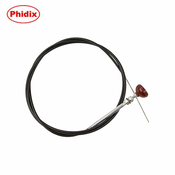 Buy High Temperature Resistant  Control Cable With Red PTO Knob at wholesale prices
