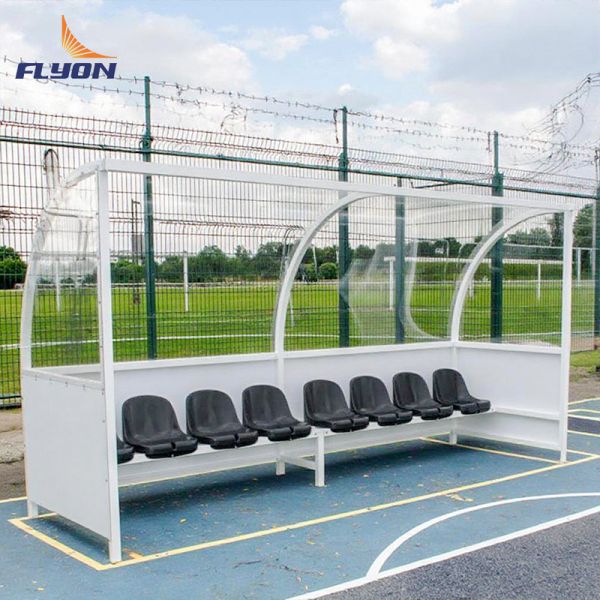 Buy Portable Bench Shelter High Durability Customization Options For Logo / Team Name at wholesale prices