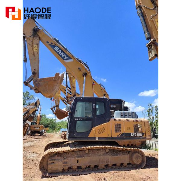 Buy 2019 Sy215c used Excavator Heavy Duty Excavators Hydraulic Construction Machinery Mining Secondhand at wholesale prices