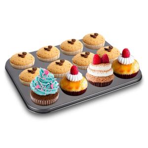 RK Bakeware China Foodservice Aluminium Muffin Cupcake Baking Tray
