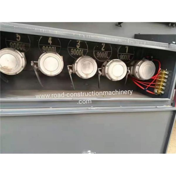 12R22.5 Tire 3 Axle 5000kg 45CBM Oil Fuel Semi Trailer