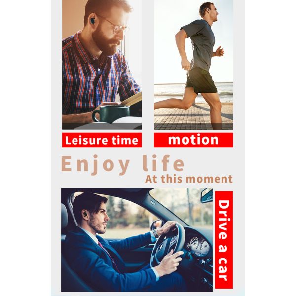 T2c Tws Bluetooth 5.0 Bluetooth in Ear Headphones Handsfree Earphones Headphone Sport Earbuds Headset for Phone with Mic