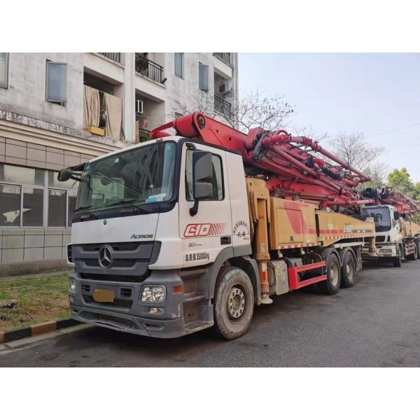 Buy 13860*2550*4000 mm Dimensions Used Concrete Pump Sy 52 Meter for Durable Construction at wholesale prices