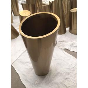 CNC laser cut stainless steel thick plate shaped fabrication