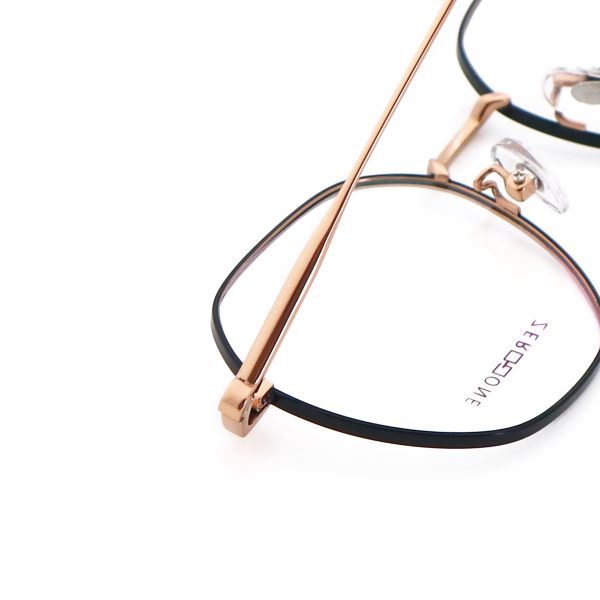 Beta Titanium Eyewear Unisex IP Plating Frame Retro Style Glasses