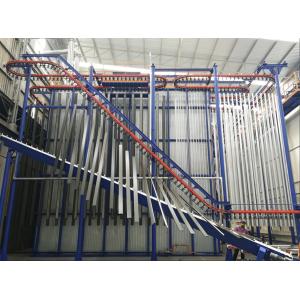 Quality Full-Automatic Vertical Powder Coating Line for Aluminum Profiles for sale