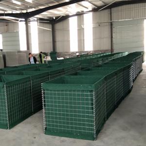Shooting Club Galvanized Defensive Military Barrier Stackable As Shooting Range
