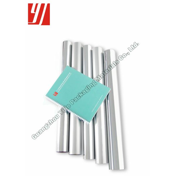 Clear Silver Hot Stamping Foil For Showing Board Advertisements