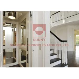 Residential 4 Person Passenger Lift With Flat / Round Handrail