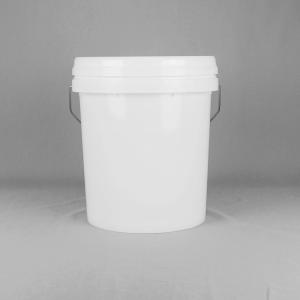 14L Polypropylene Empty Fertilizer Bucket Plastic Beach Bucket Stackable