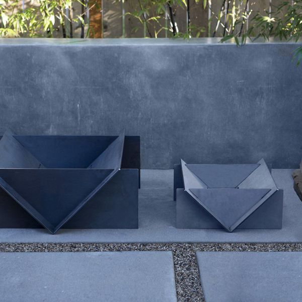 Detachable Corten Steel Firepit GN-FP-333 Outdoor Heating Natural Rusted Fire Pit