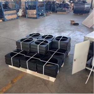 45mm Black Recycled Rubber Base Weight for Traffic Cones