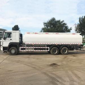 Euro 2 Fuel Tank Tanker , Sinotruk Howo 20000 Liters 6000 Gallon Diesel Oil