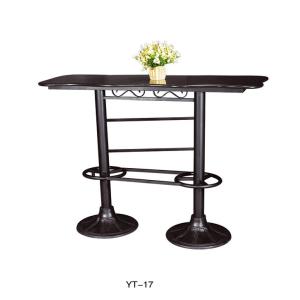 Modern furniture metal iron table base in carteen  (YT-17)