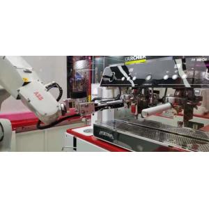 Automatically Italian Automatic Coffee Machine robot workstation with lattego
