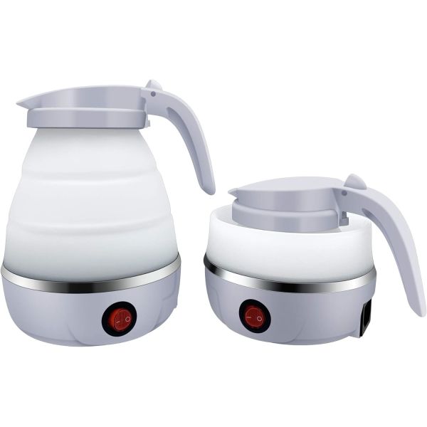 Travel Foldable Electric Kettle, Collapsible Portable Kettle for Fast Water