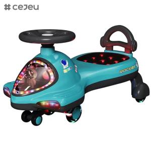Boy/Girl Wiggle Ride On Toy: Safe, Fun & Easy to Use, Flashing PU Wheel, Light,