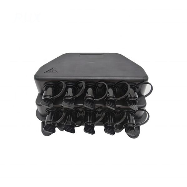 Buy FTTA 10 Ports NAP 1*8 Splitter Fiber Optic Terminal Box with Water Proof Connector at wholesale prices
