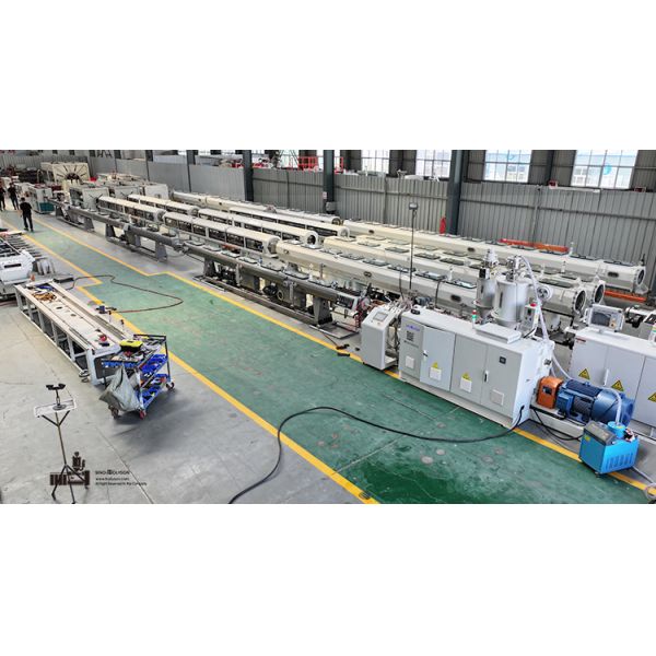 Sino-holyson HSE-60/38 20-110mm HDPE Pipe Production Line Machine / HDPE Plastic Pipe Extrusion Machine For Water Supply