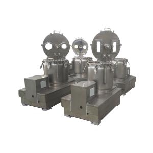 GMP Standard 470L Basket Centrifugal Cbd Oil Hemp Extraction Machine