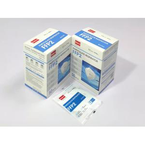 Quality Micron Particulate FFP2 Face Mask Anti Droplet Breathable No Breathing Valve for sale