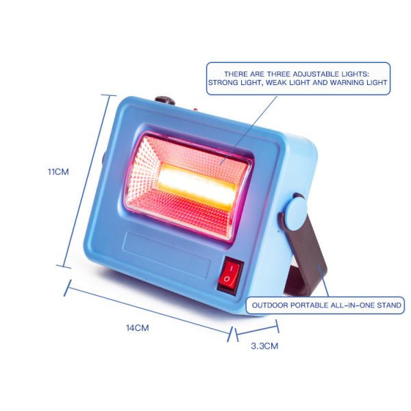 High Quality Mini Outdoor Solar Lighting System Kit Camping Light Flood Light