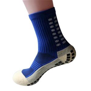 Anti Slip Football Socks with Acceptable OEM and Medium Thickness