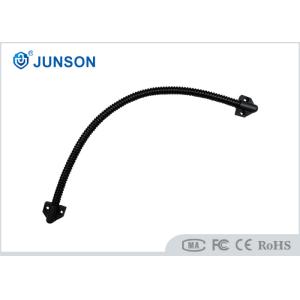 Black Stainless Steel Armored Cable Door Loop for Wire Protection
