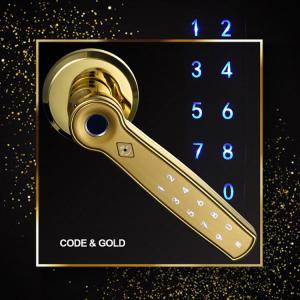 Wireless Smart Handle Door Lock Tuya WIFI Electronic Fingerprint Digital