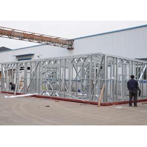 Moistureproof Prefab Modular Homes Prefabricated Light Steel House Fireproof