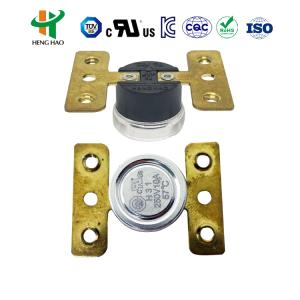 KSD301 Bimetallic Thermostat with 0~250℃ Temperature Range Normally Closed or