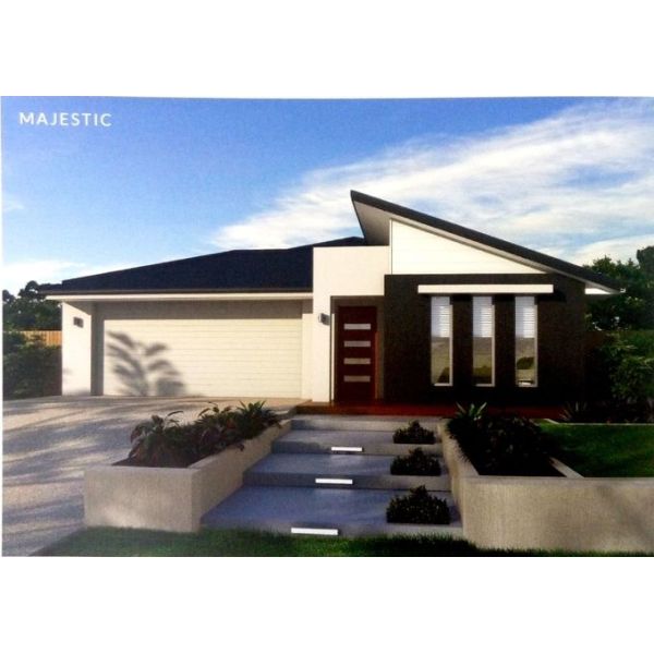 Custom Prefab Bungalow Homes / Modern Prefab Homes Fire Resistance With Laminate Floor