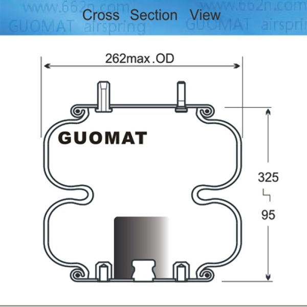 Buy Contitech FD 200-25 511 Air Actuator Convoluted Air Spring Firestone W01-358-6962 Lift Tables Air Spring at wholesale prices
