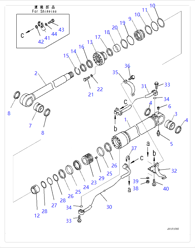 207-63-54590 2076354590 Bracket Excavators Spare Parts Support For KOMATSU PC300 PC300HD