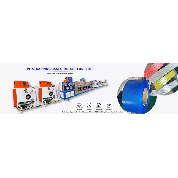 Buy Fully Automatic PP Plastic Extrusion Machine For PP Strapping Rolls at wholesale prices