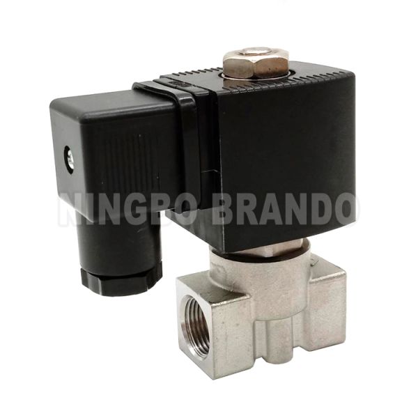1/8'' 2 Way NC Mini Brass Solenoid Valve For Water Air Gas 12V 24V 110V 110V 3