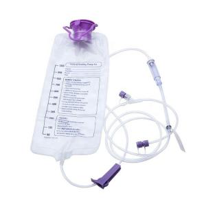 Eo Gas Medical Gravity Enteral Feeding Bag 500ml 1000ml 1200ml For Hospital