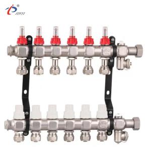 Customized 1.6mpa 12 Loop CE Radiant Manifold