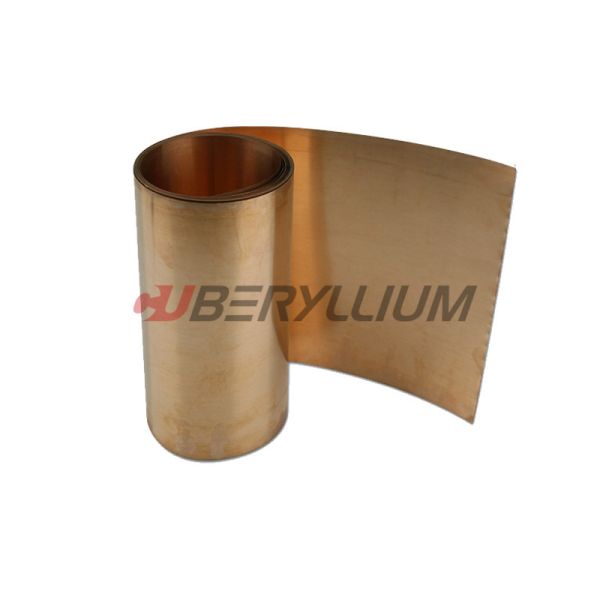 Buy Astm B194 Uns C17200 Beryllium Copper Sheet Strip Hard For Emi Spring 0.2mmx25mm at wholesale prices