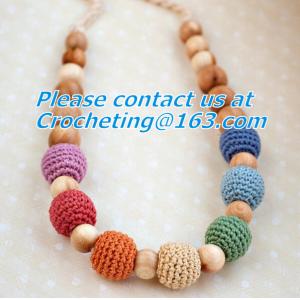 Breastfeeding toy for baby Teething Necklace Nursing Necklace Breastfeeding