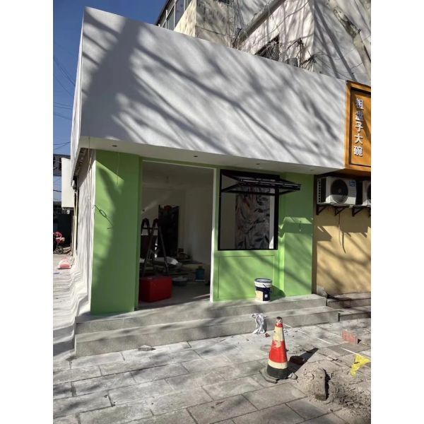 Grape Arbor Folding Window Connection Allowing Harvest Access from Kitchen Preparation Areas