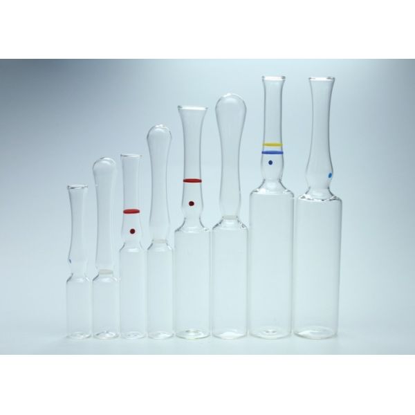 Medical Injection Clear Amber Form A B C D Empty Glass Ampoules