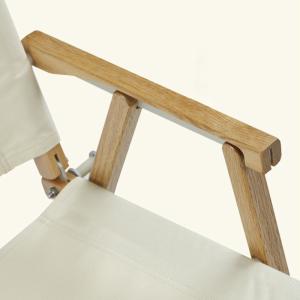 400 Lbs Portable Folding Camping Chair with Beech Frame