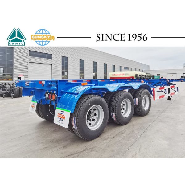Buy 3 Axle Skeleton Trailer Exported To Tanzania at wholesale prices