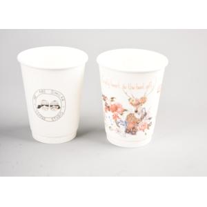 China Printed Personalised Takeaway Coffee Cups , Paper Drinking Cups OEM ODM on sale