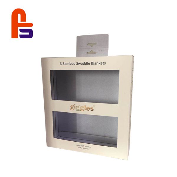 Buy Baby Clothes Matte Lamination Surface Treatment Kraft Paper Packaging Box at wholesale prices