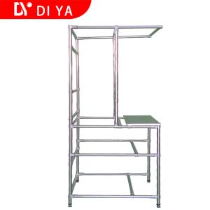 Chrome Lean Pipe Connector ESD Pipe Joint Lean System Accessories for Workbench