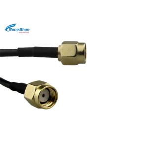 Coaxial RF Cable Assemblies SMA Plug - RP-SMA Jack RG174 50 Ohm Car Radio