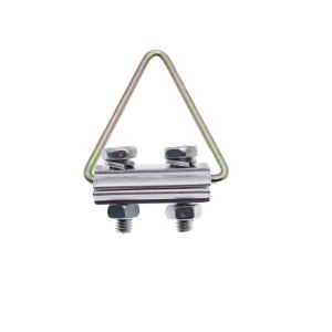 China OPGW Optical Figure 8 Cable Suspension Clamp With Steel Messenger on sale